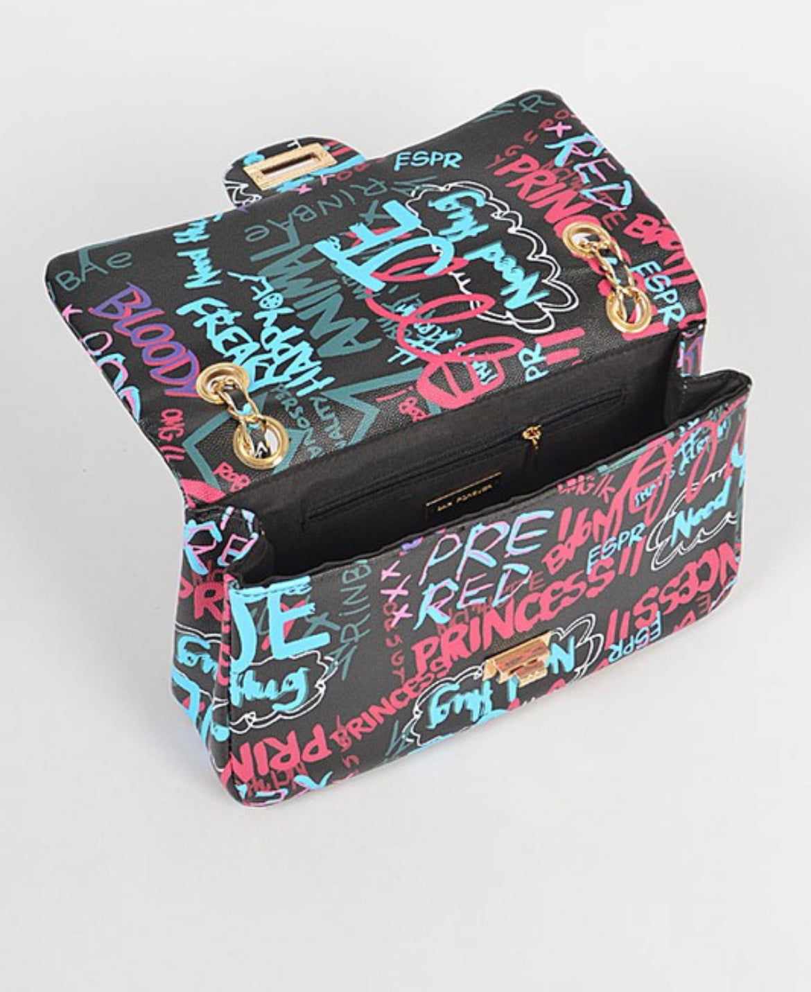 Graffiti Clutch Bag – Chymoney Collection