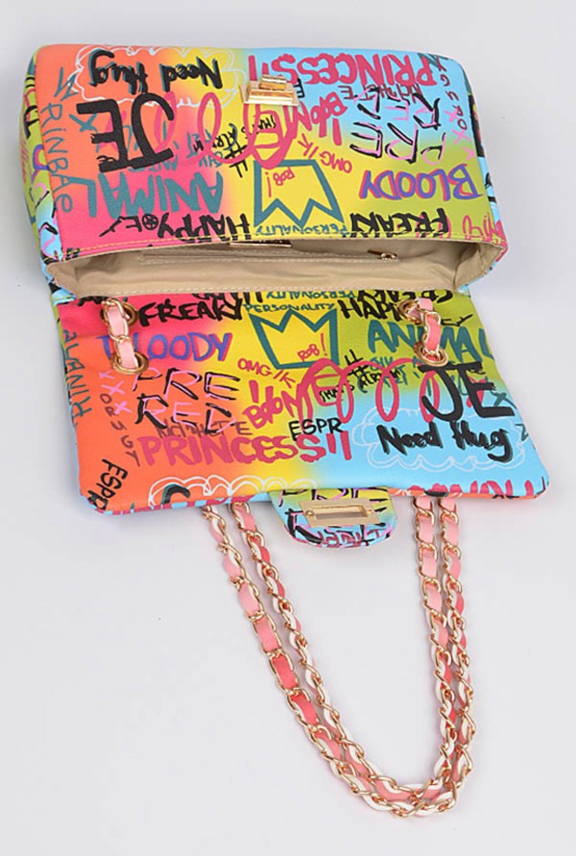 Graffiti Clutch Bag – Chymoney Collection