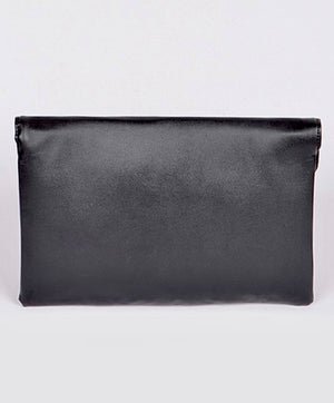 Black Envelope Clutch