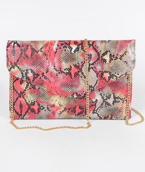 New Envelope Red Clutch